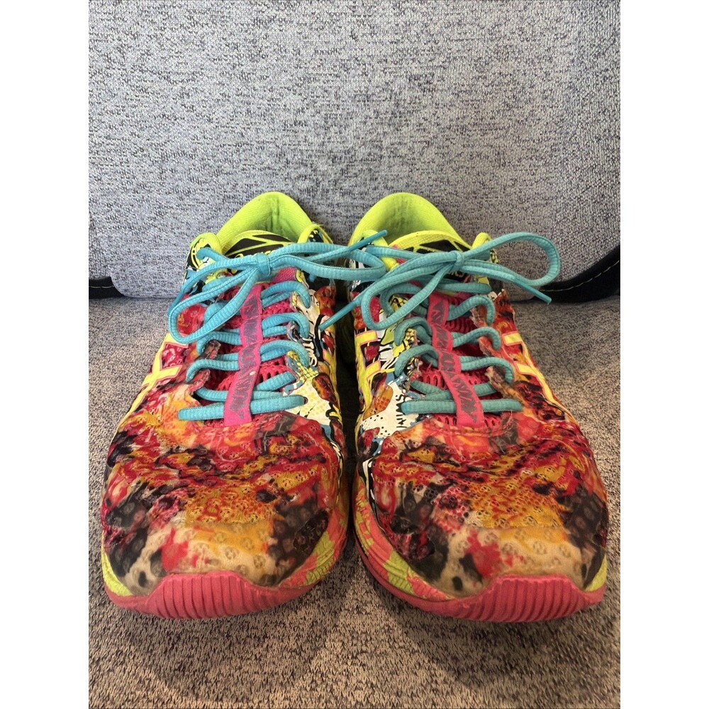ASICS GEL-Noosa Tri 11 T676N Womens Size 9 Graffiti Multicolor Running Shoes